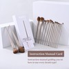 Makeup Brush Set (15 Pieces) - Includes Foundation, Powder, Concealers,