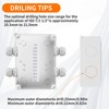 BUCOMTU Junction Box Outdoor Waterproof Junction Box Surface-Mounted IP65, 150