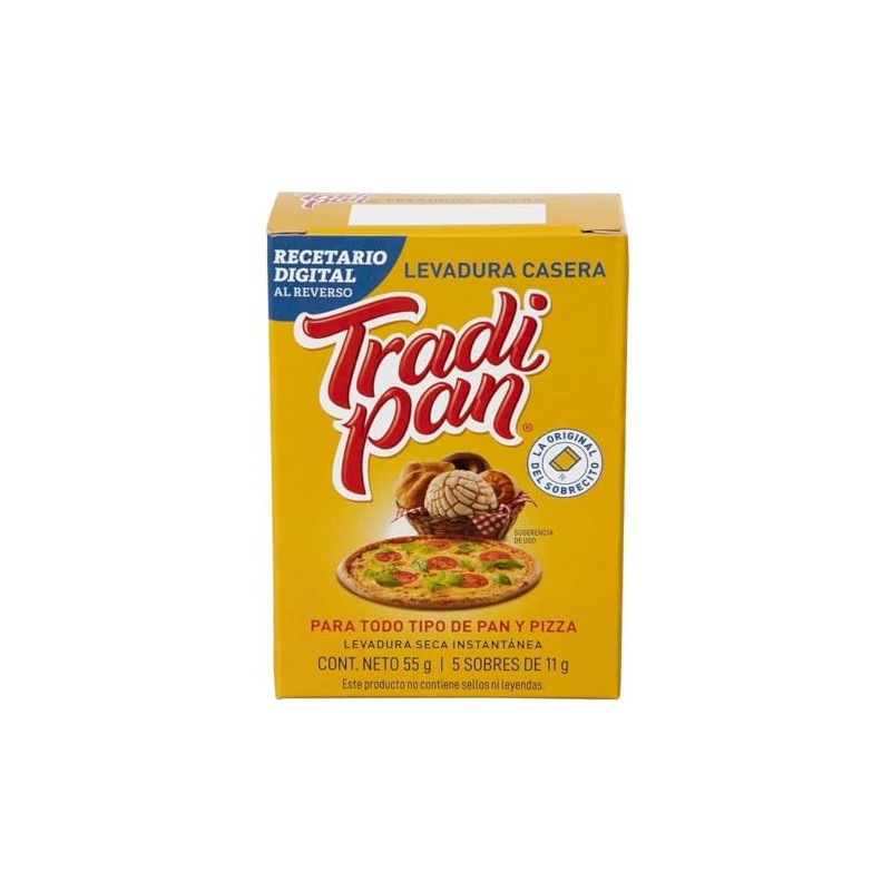 LeSaffre Tradi Pan, Levadura Seca - 55 gr (el embalaje