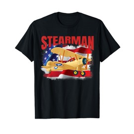 The perfect tee for anyone into vintage stearman aircraft T-Shirt