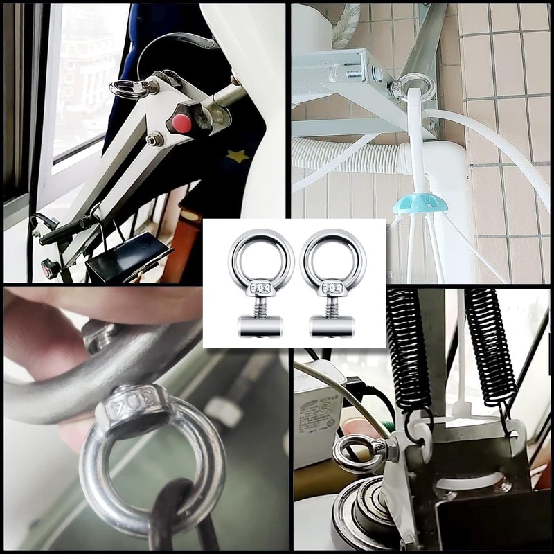 DGHOME Awning Rail Stoppers - 6mm Awning Stops Caravan Accessories