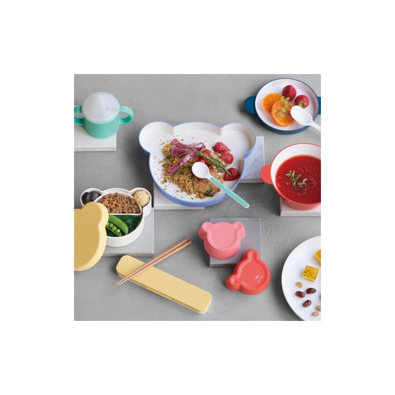 Tak JTN-1030-PC Kids Dish Bear Lucky 7 Gift Box Bear