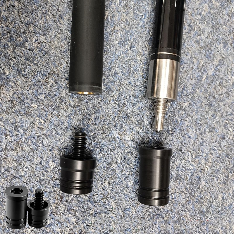 Selxran Stick Joint Protector, 3/8x10 Pool Joint Thread Cap Pool