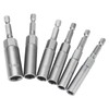 DAKFOOK 12PCS Deepen Hexagon Sockets Set, 6-19mm Hex Shank Nut