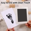 Zemiu Baby Handprint and Footprint L Standard 10x8 cm,3 Pcs
