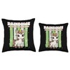 Rainbows Are Just Unicorn Breadcrumbs Unicorn Throw Pillow