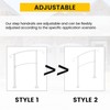 KUAFU 3FT Step Hand Rail for Outdoor Steps Compatible with