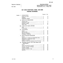 70 page 1967 TC 5-31 Viet Cong Boobytraps Mines Mine Warfare Techniques on CD