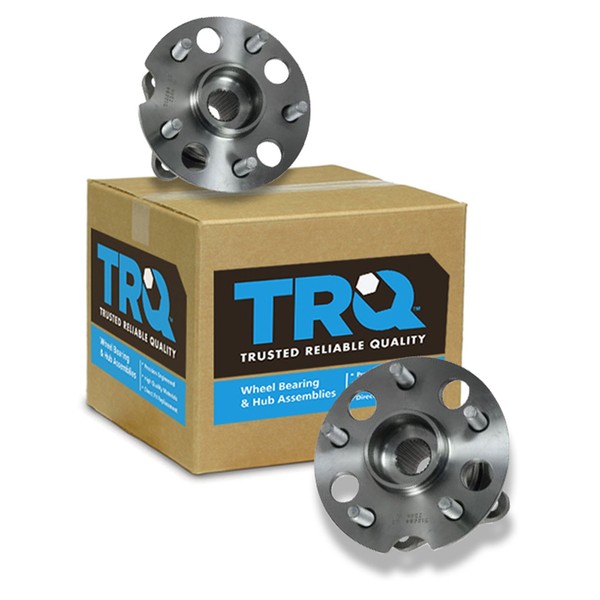 TRQ Rear Wheel Hub Bearings Assembly Set Compatible with 2004-2006