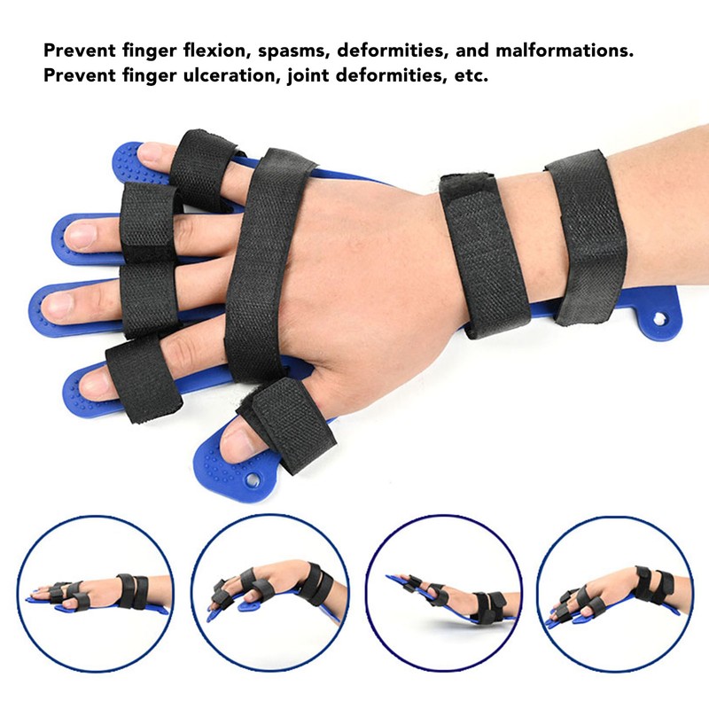 Finger Orthotics Hand Splint Training Support Finger Rehabilitation Device for