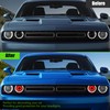 KAKABAS Plug and Play LED Headlamps Air Inserts Assembly Waterproof,