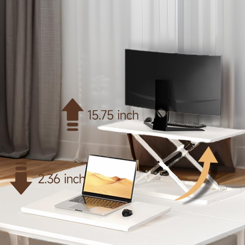 Ayedvan 24 inch Worker Standing Desk Converter,Adjustable Sit Stand Up