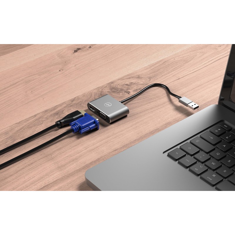 Mobility Lab ML312842 - USB 3.0 to HDMI & VGA