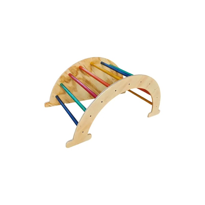 Arco Pikler De Madera Gimnasio Para Bebés Método Montessori