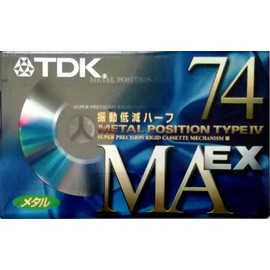 TDK メタルテープ MAEX 74分 振動低減ハーフ MAEX-74