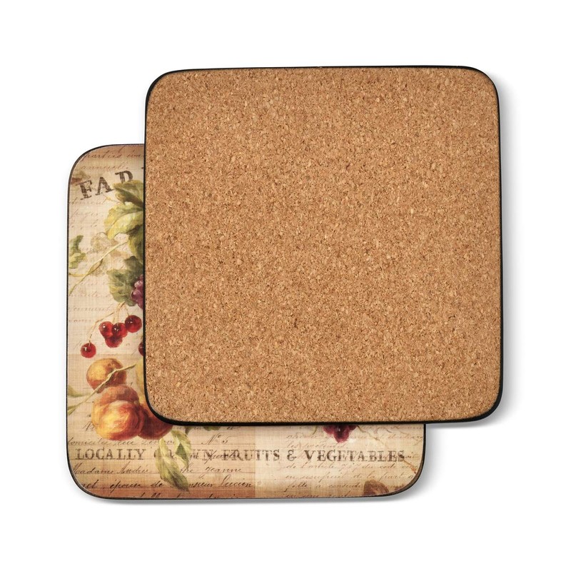 Pimpernel Abundant Fall Collection Coasters - Set of 6