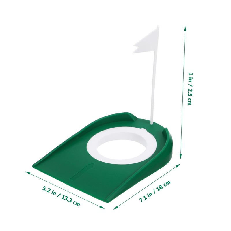 Outanaya Golf Putting Cup Set 2 Pcs Detachable Indoor Practice