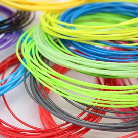 3D Pen Filament Set, PLA Filament Replacement Cores (12 Colours, 10 Feet per Colour, Total 120 Feet), Contains: PLA 12 Colours 1.75 mm, 3D Modelling Album, 2 Finger Protectors and PC Drawing Template