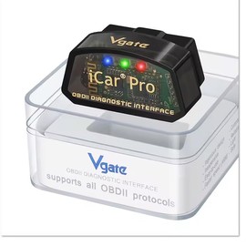 zmart Vgate iCar Pro elm327 V2.3 OBD 2 OBD2 Car Diagnostic Tool for Android ODB2 Car Scanner OBD2 Diagnostic Scan Tool Vehicle Diagnostic Error Code Eraser Tool Car Computer ECU Diagnostic OBDII Car