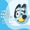 Bluey Candy Jumbo Marshmallows, Sugar Coated Treats, Individually Wrapped Pieces,