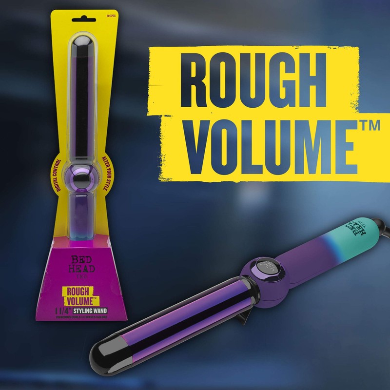 Bed Head Rough Volume Digital Hair Curling Wand | Fast