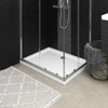 vidaXL Rectangular Shower Base Tray in Stylish High Gloss ABS