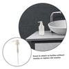 Mikinona Nozzle Pump Syrup Squeezer 3pcs Plastic Gallon Pump Dispenser