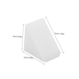 Operitacx Furniture Corner Brackets Pcs Grout Repair Kit Plastic Drawer Bracket for Sagging Wedges