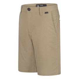 Hurley Boys' Dri-FIT Walk Shorts, Khaki, 8