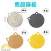 Sunny Glow Cat Coaster Trivet Heat Resistant Stylish Cute Cat