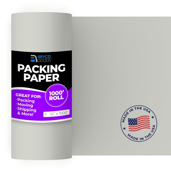 Bryco Goods Bryco Goods Newsprint Packing Paper Roll - USA