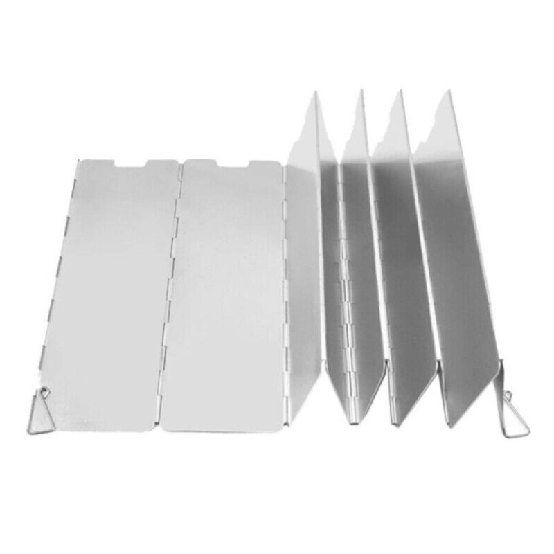 ETOPARS 10 Plate Foldable Burner Windshield Outdoor Camping Cooker Picnic