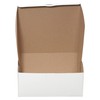 [10 Pack] White Bakery Pastry Boxes - 9 x 9