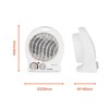 Warmlite Thermo Fan Heater with 2 Heat Settings and Overheat