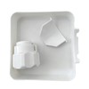 BOFYTR Washing Machine Drain Tray, White, 3-Piece Set