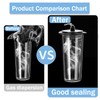 2 PCs Universal Bath Plug with Chain, Bathroom Sink Plug