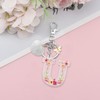 YaeYur Letter A-Z Keychain for Women, Butterfly Letter Keychain Initial