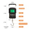 YAGSUW Portable Electronic Hook Scale Digital Hanging Bag Luggage Weight