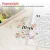 Bytebliss Mom Birthday Gifts - Engraved Acrylic Block Puzzle Piece,