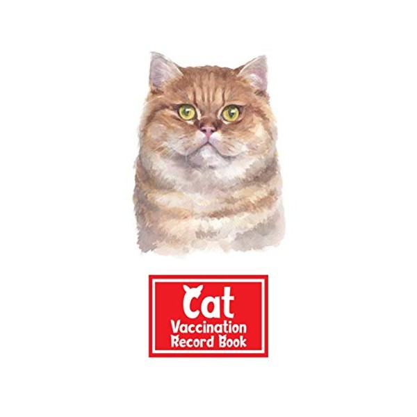Cat Vaccination Record Book: British Shorthair | Health and Wellness
