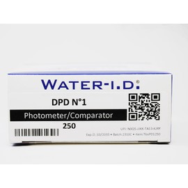 TEST ALL WATER - PoolLab DPD No.1 Tablets | Accurate Chlorine Testing | For Pools, Spas & Hot Tubs | Compatible with PoolLab Photometers | Essential for Water Management