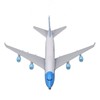 7.9in 747‑400 Plane Model with Stand Alloy Airplane Model Realistic