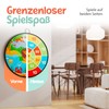 XXL Dartboard Children Made of Velcro, Double-Sided, 73 cm Diameter,