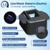 Lxjmcwio Rechargeable Automatic Card Shuffler for 2 Decks, 2000 mAh