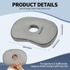 Ear Piercing Pillow for Side Sleepers with an Ear Hole