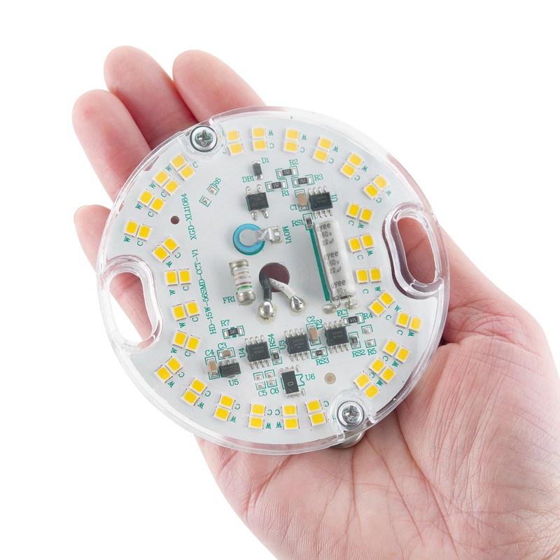 HAOLEDI 3.23'' LED Ceiling Fan Light retrofit kit,Ceiling Light Replacement