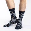Good Luck Sock Men's Manatee Socks, Adult, Shoe Size 7-12
