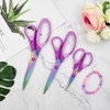 Craft Scissors Set of 3 Pack Stainless Steel Titanium Coating