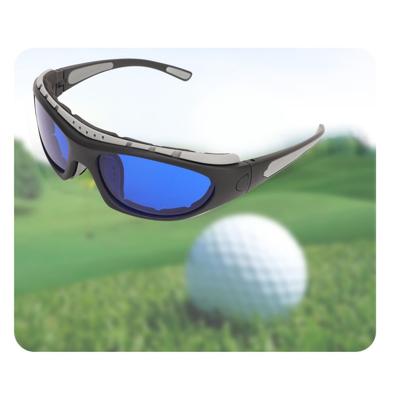 Golf Ball Finder Glasses PC Clear Wide View Anti Slip