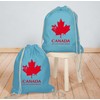 Vintage Gym Bag with Writing “Canada, Not Just Colder, Cooler”